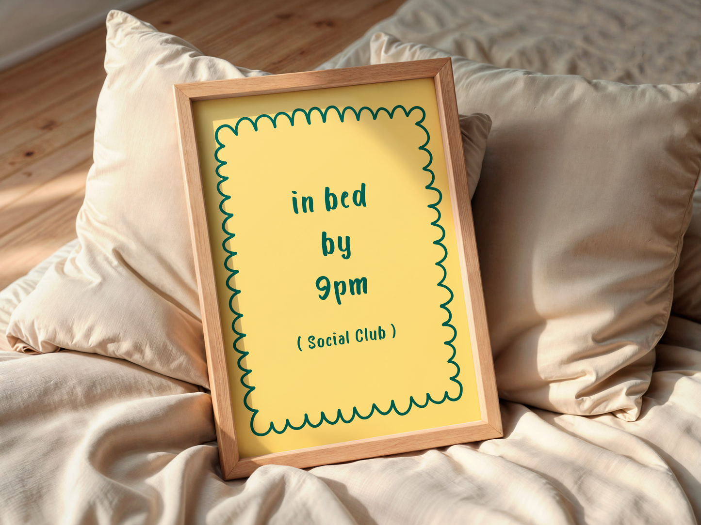 In Bed by 9pm Club - Yellow