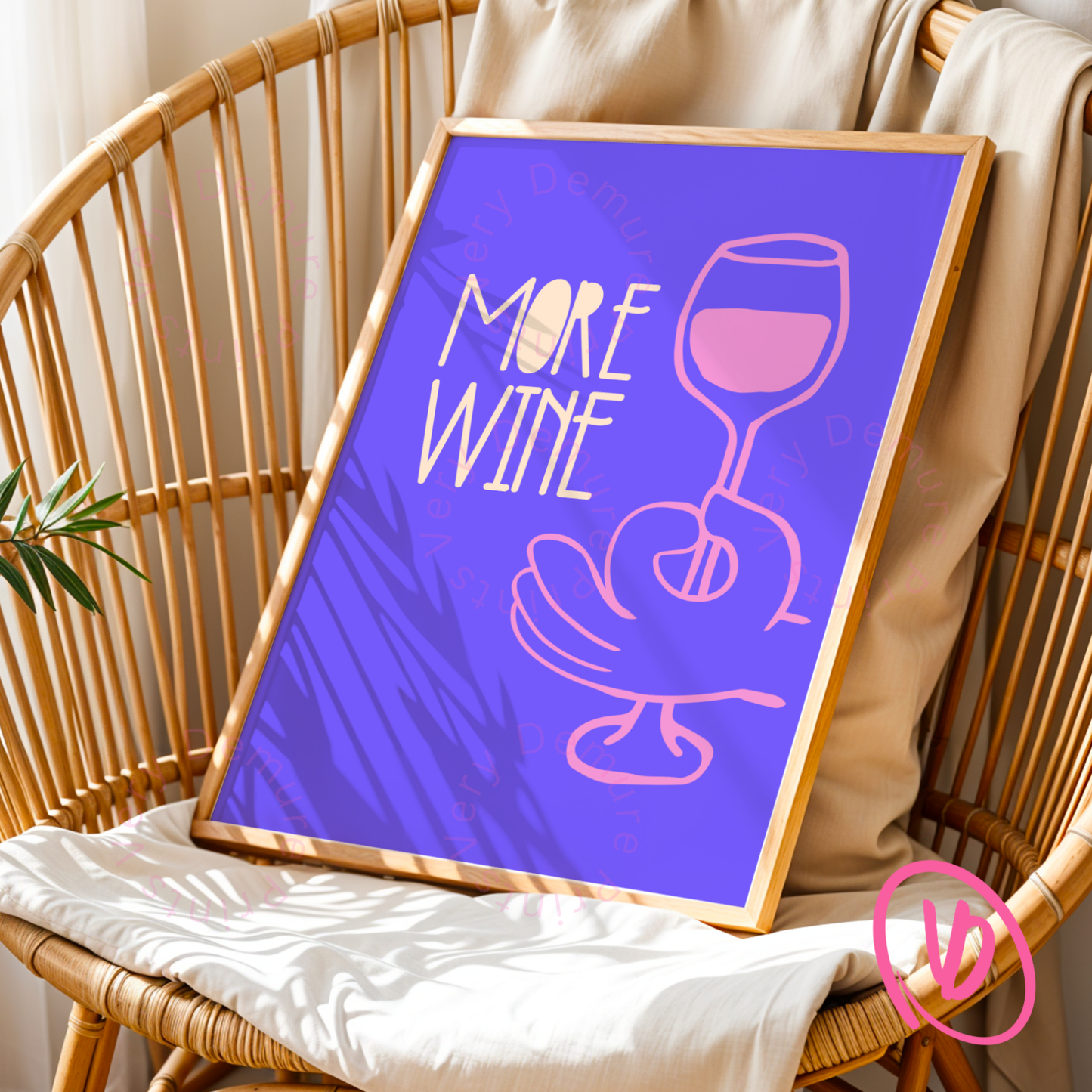 More Wine - Purple