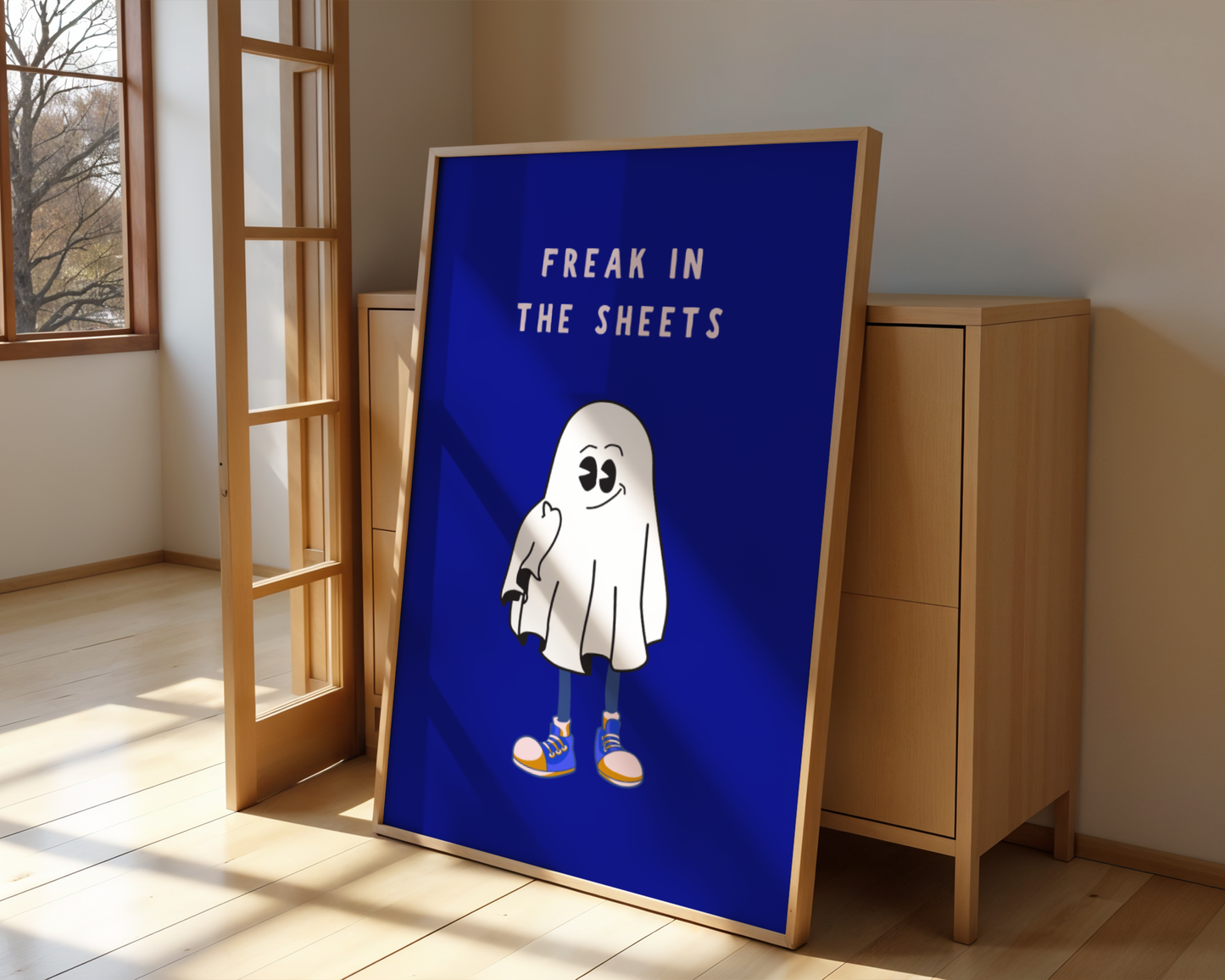Freak in den Laken - Marineblau