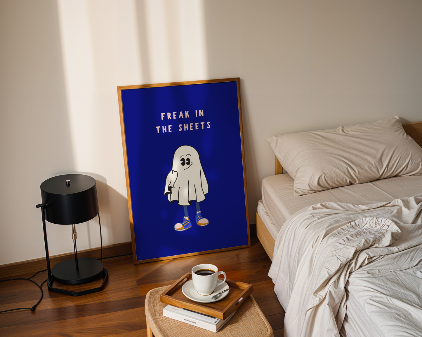Freak in den Laken - Marineblau