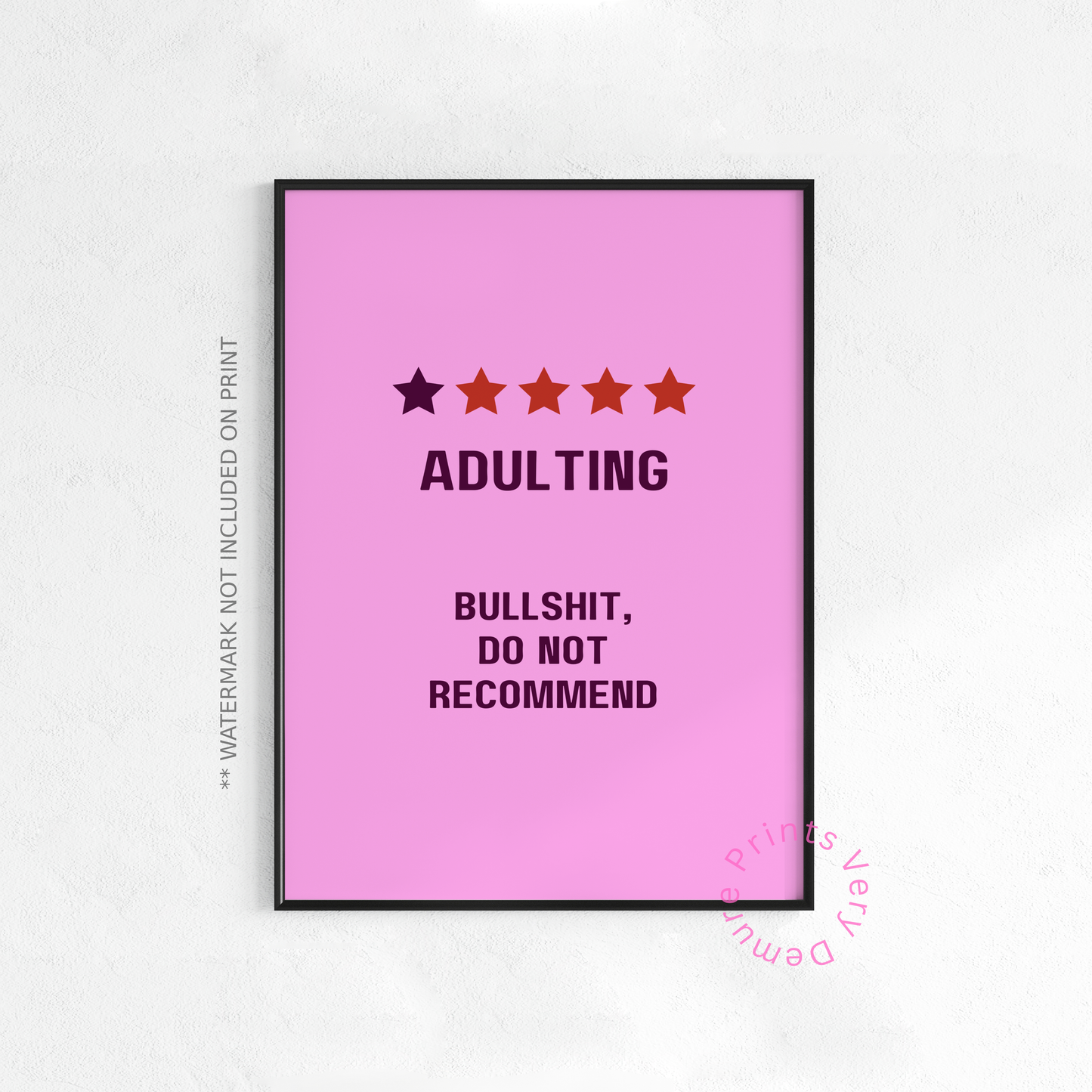 Adulting, Do Not Recommend