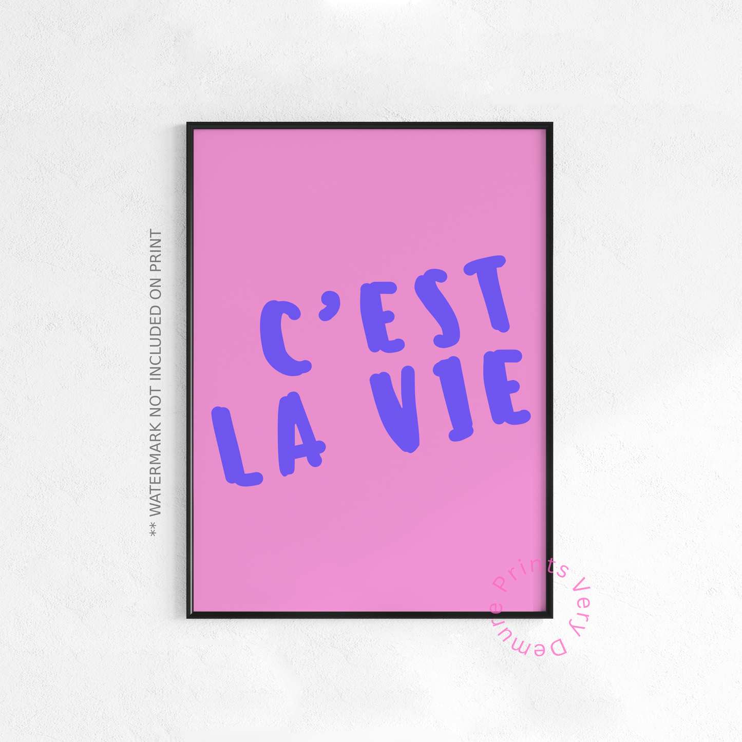 C'est La Vie - Purple