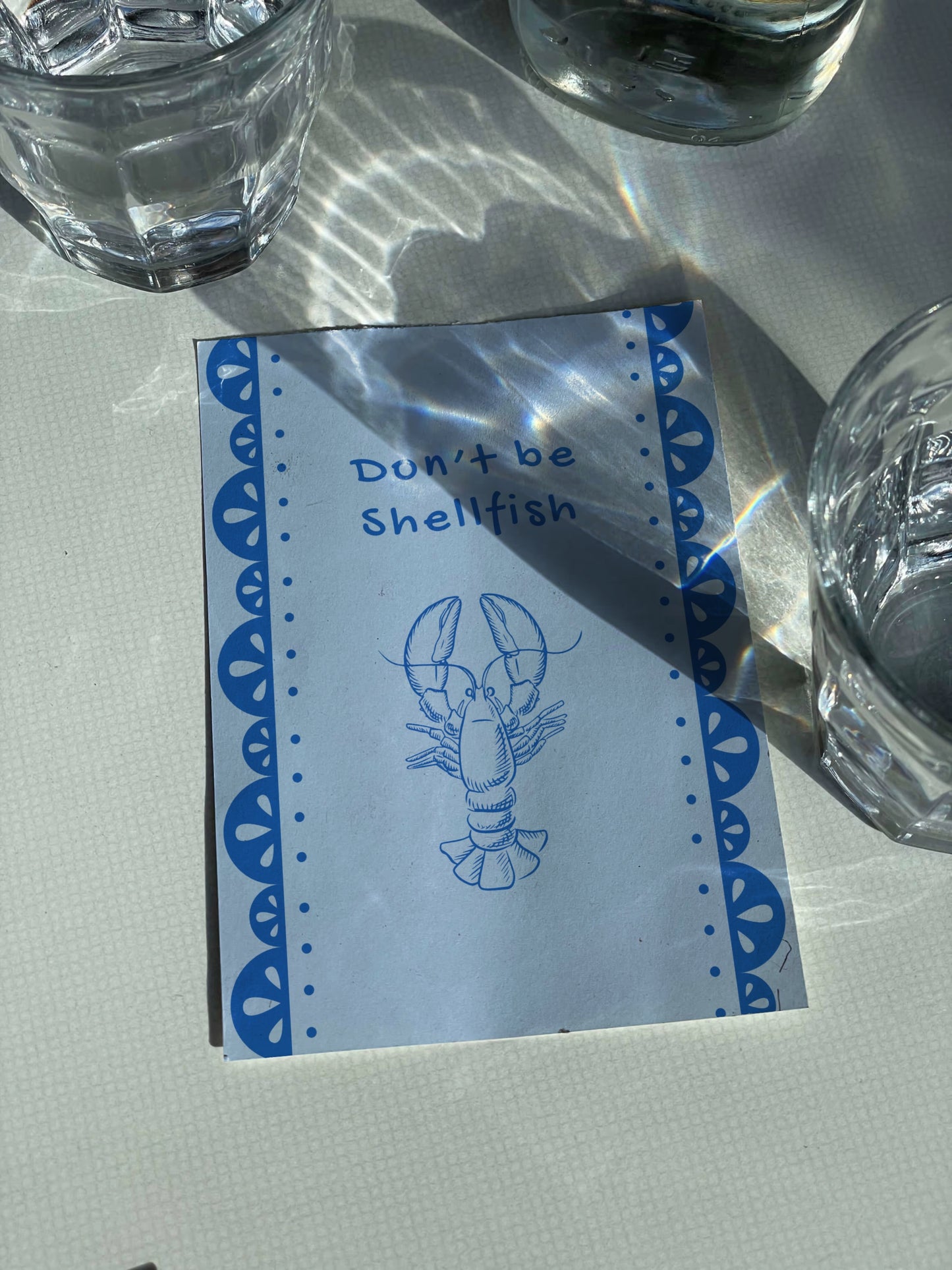 Don’t Be Shellfish