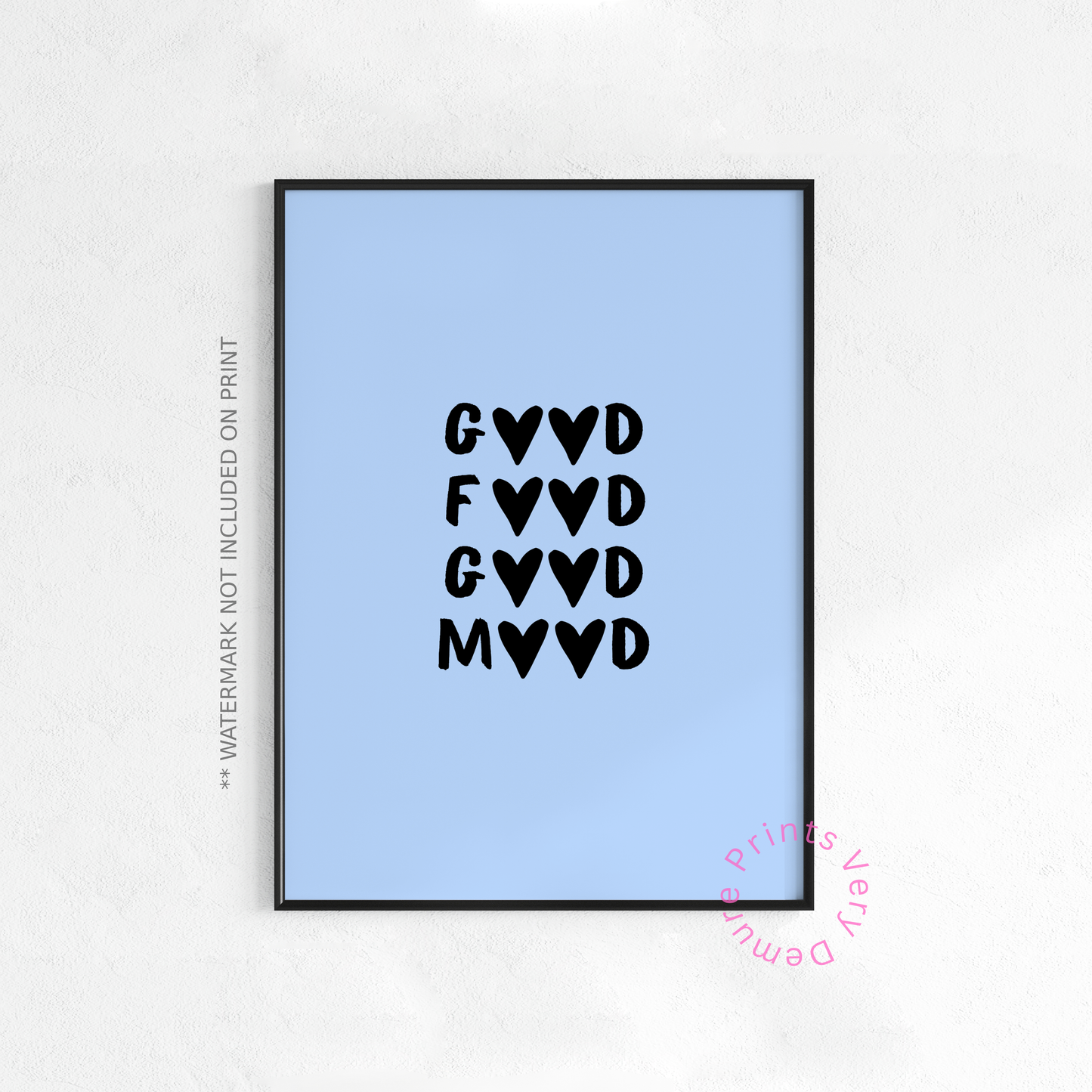Good Food, Good Mood - Blue