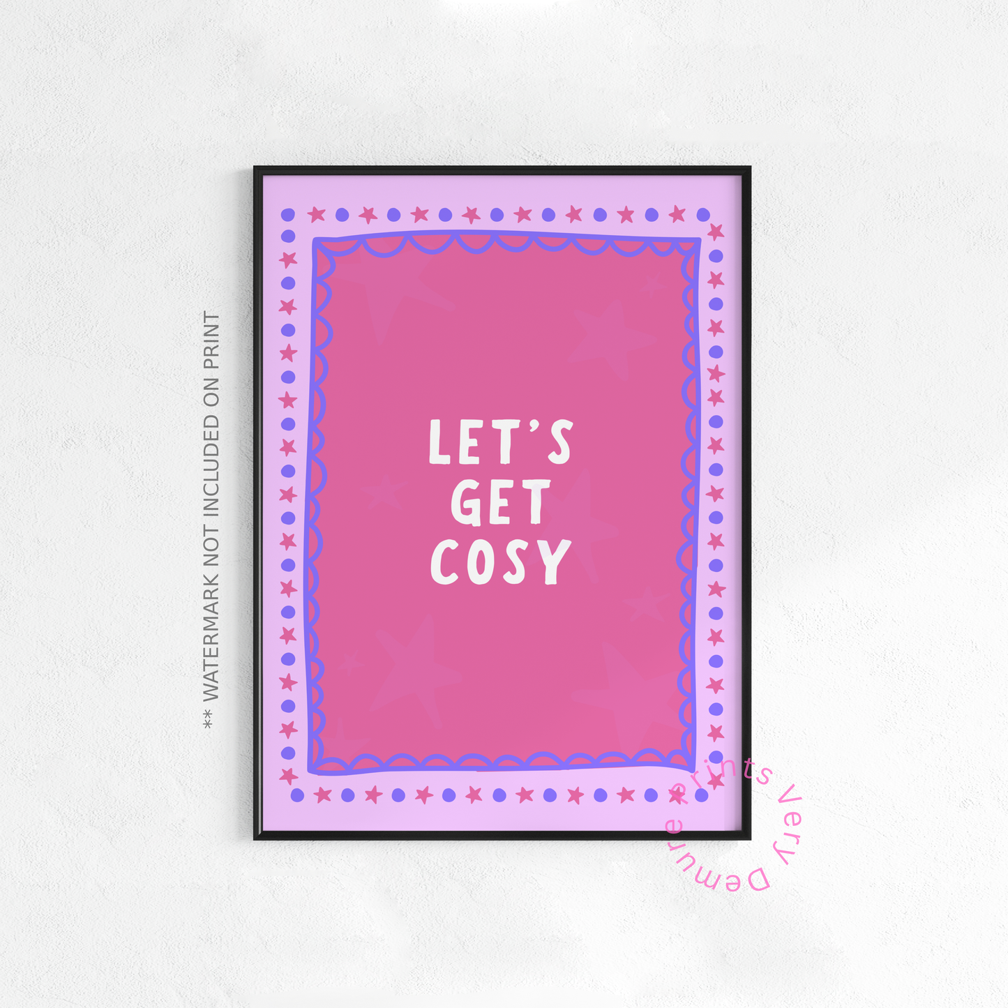 Let's Get Cosy - Pink