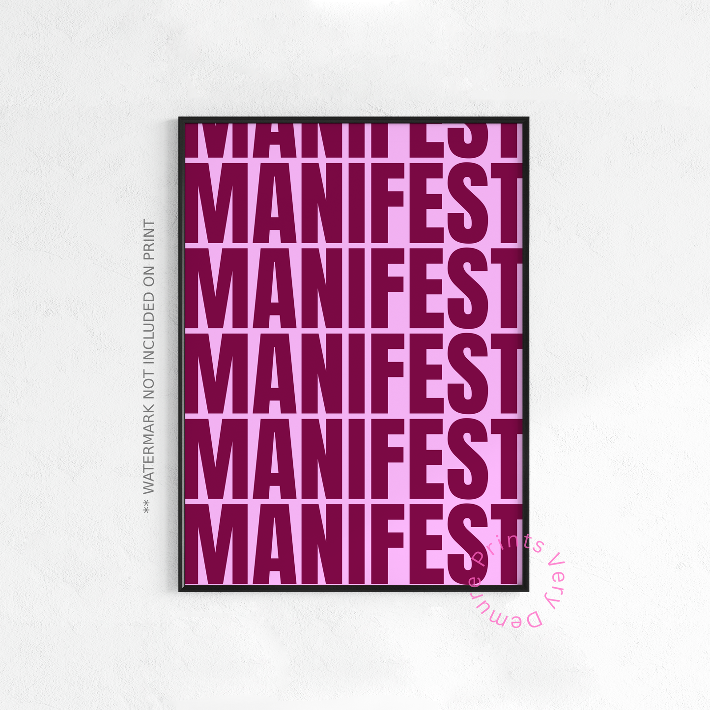 Manifest (Clean & Messy Variations)