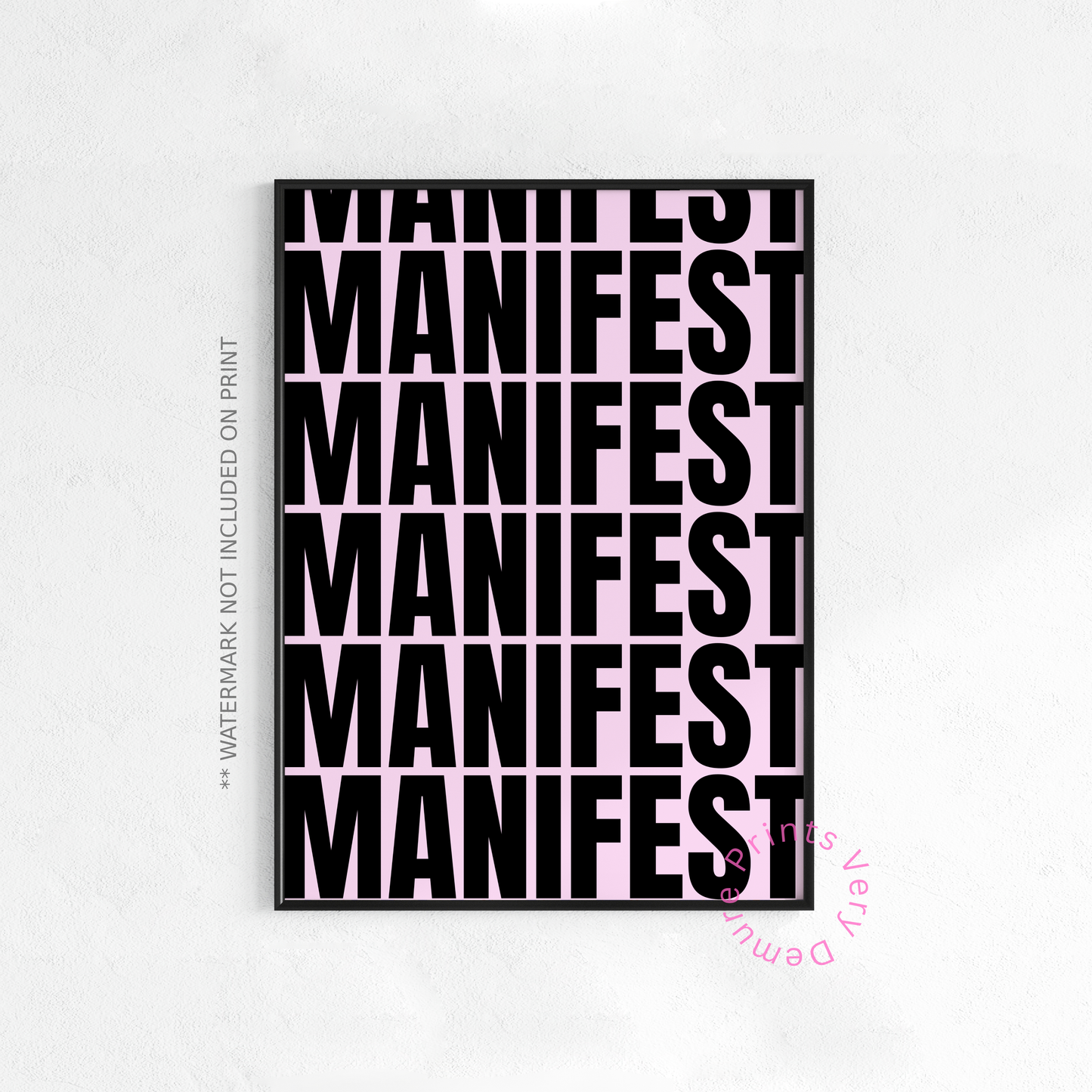 Manifest (Clean & Messy Variations)