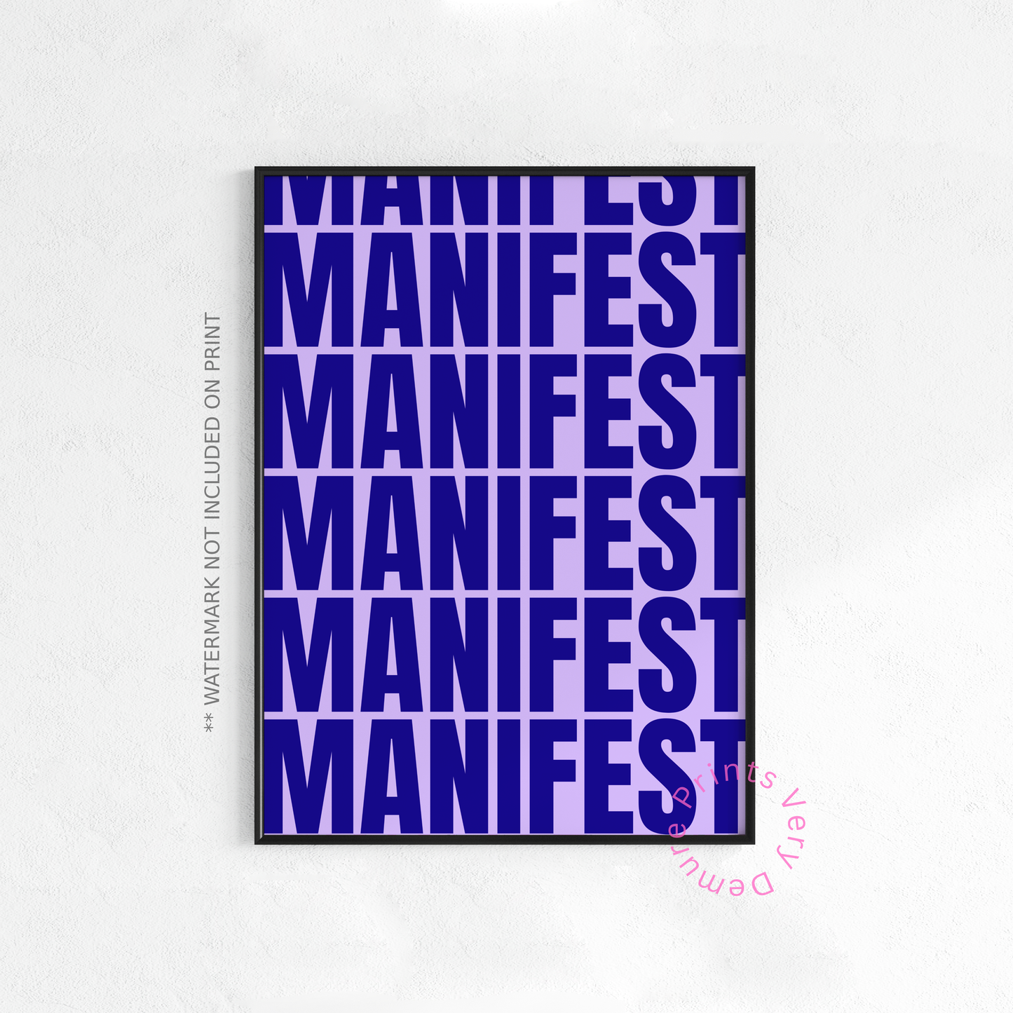 Manifest (Clean & Messy Variations)
