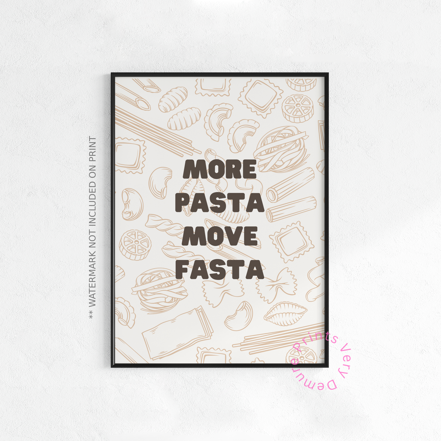More Pasta, Move Fasta
