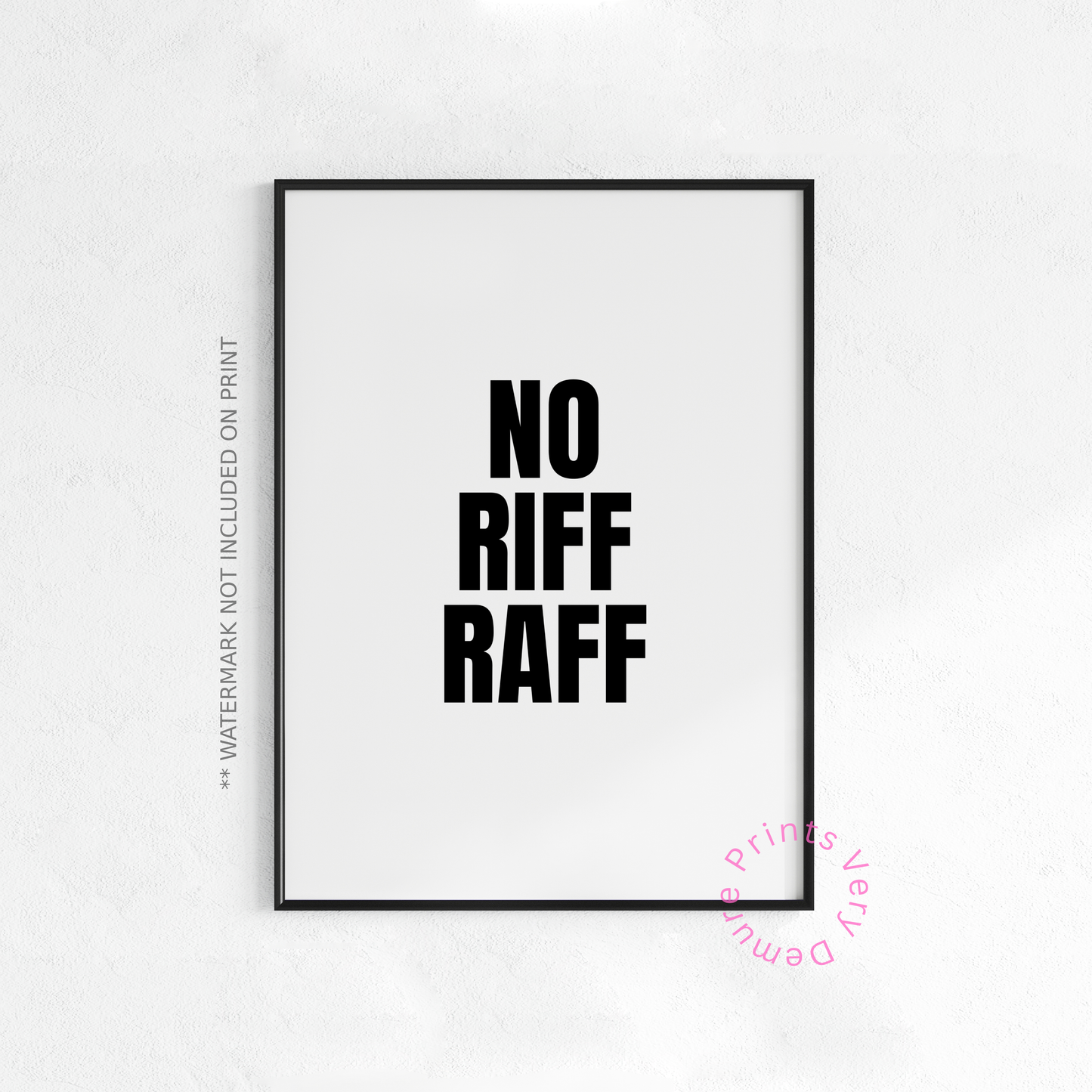 No Riff Raff