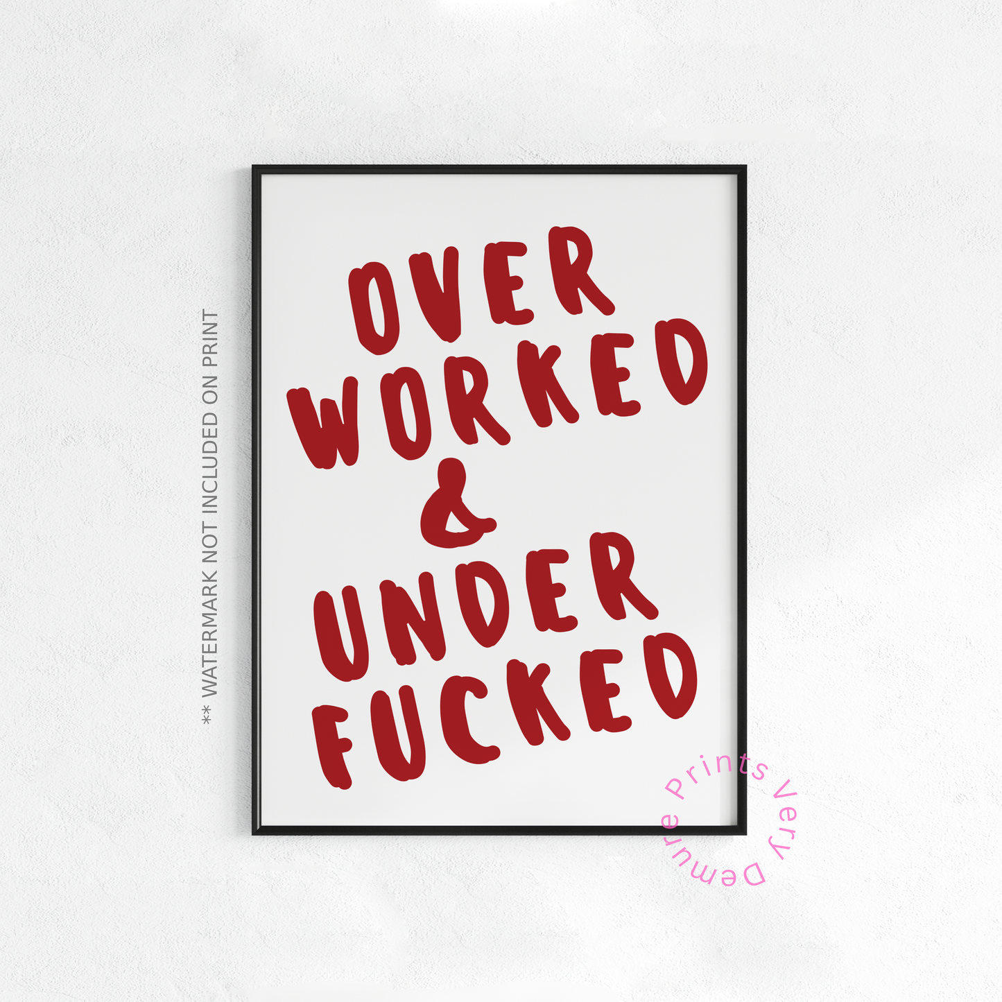Overworked and Under Fucked