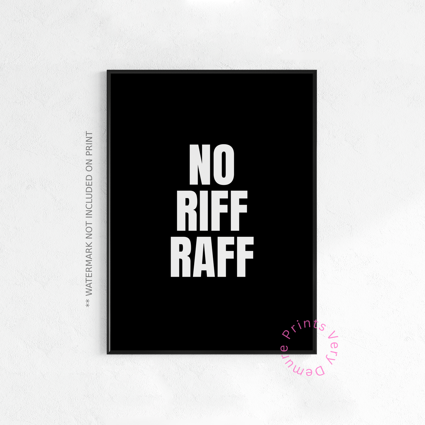 No Riff Raff