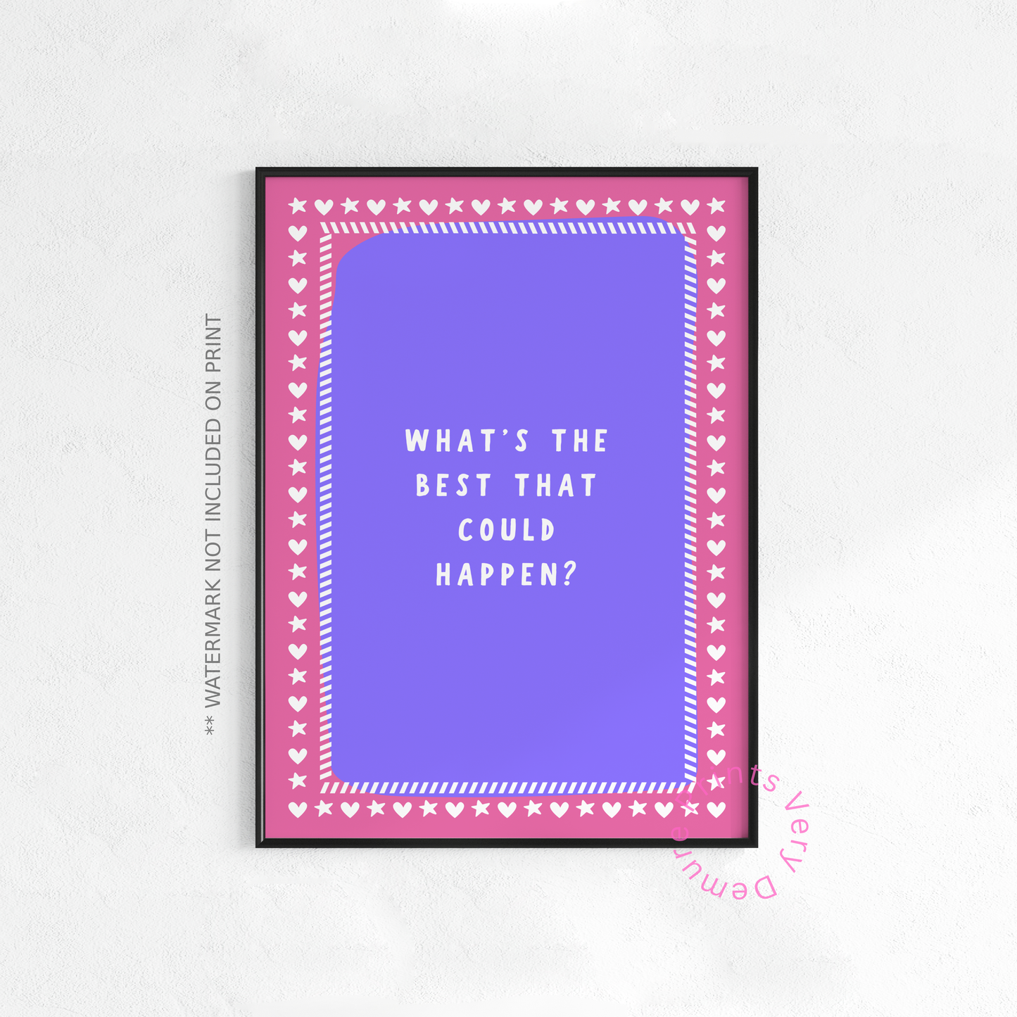 What Is the Best That Could Happen?