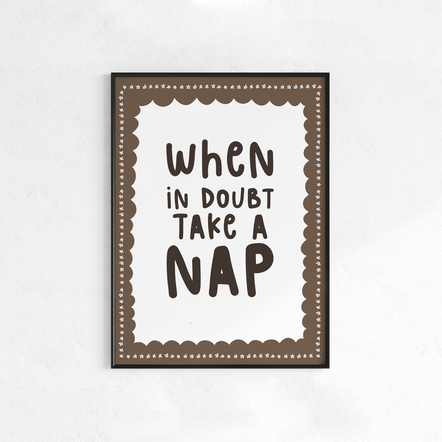When in Doubt, Take a Nap