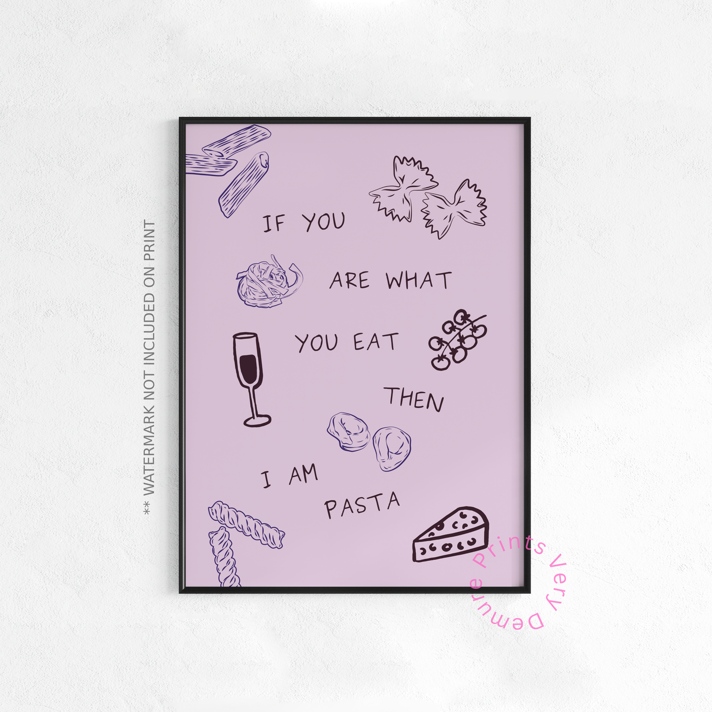 You Are What You Eat, Pasta