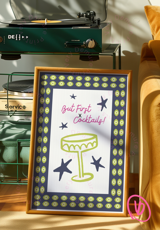 But First Cocktails, Green
