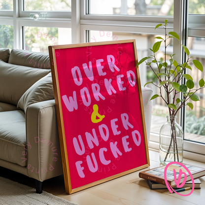 Overworked and Under Fucked
