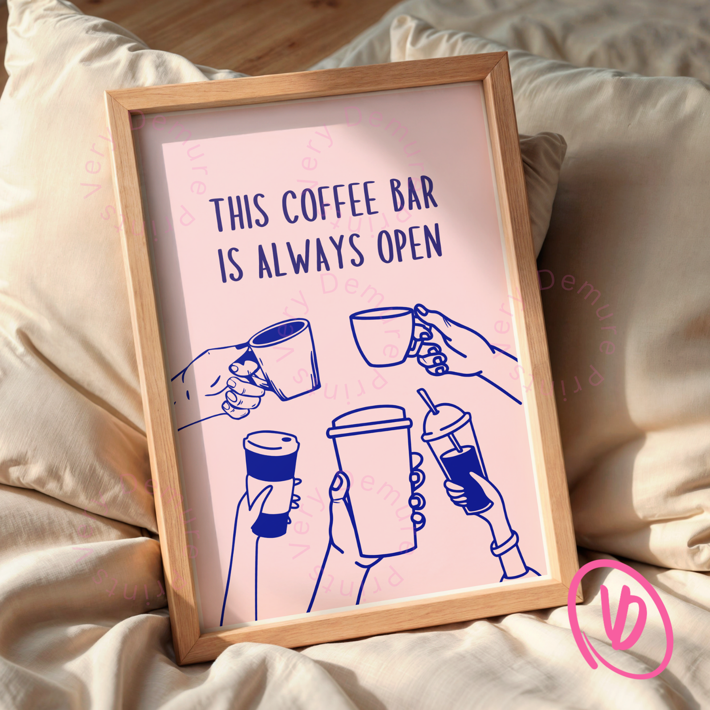 This Coffee Bar is Always Open - Orchid