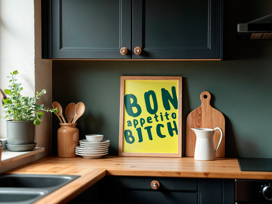 Bon Appetito Bitch Green