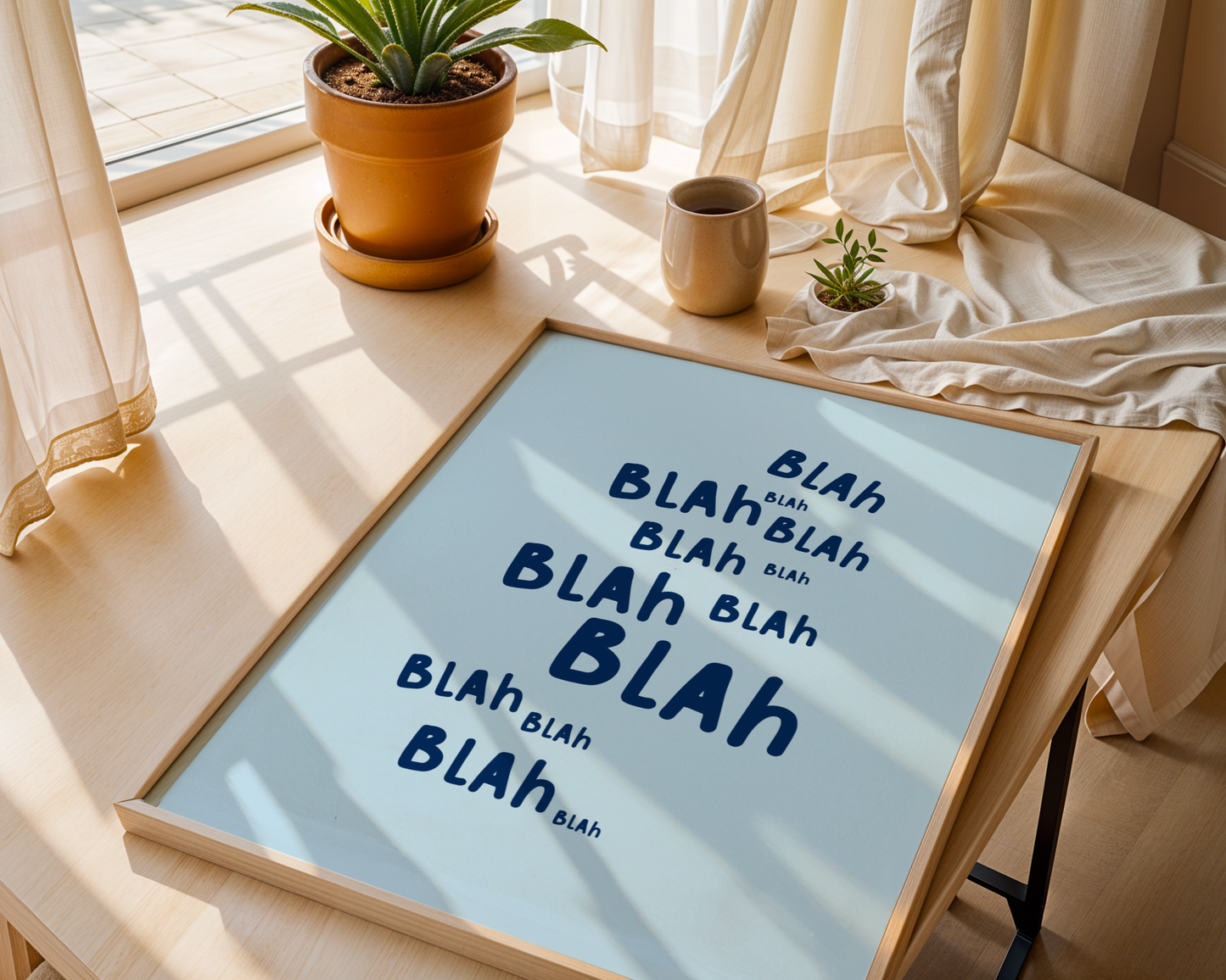 Blah Blah Blue