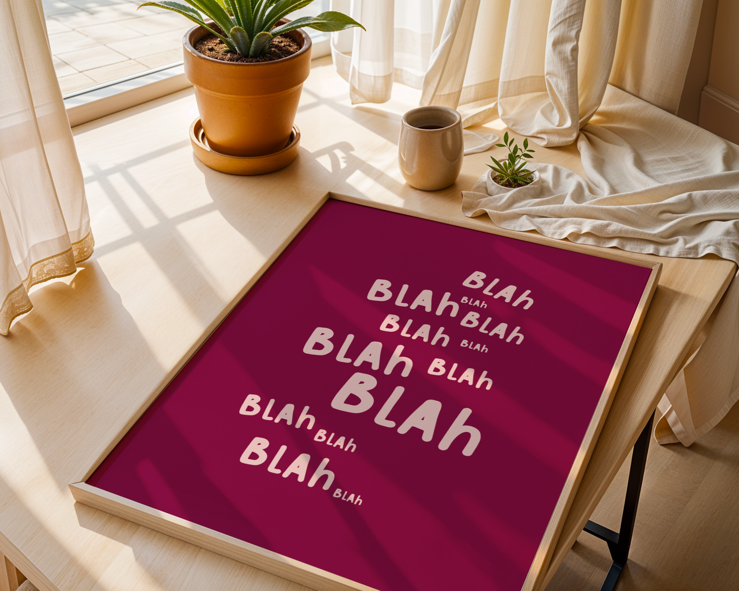 Blah Blah Magenta