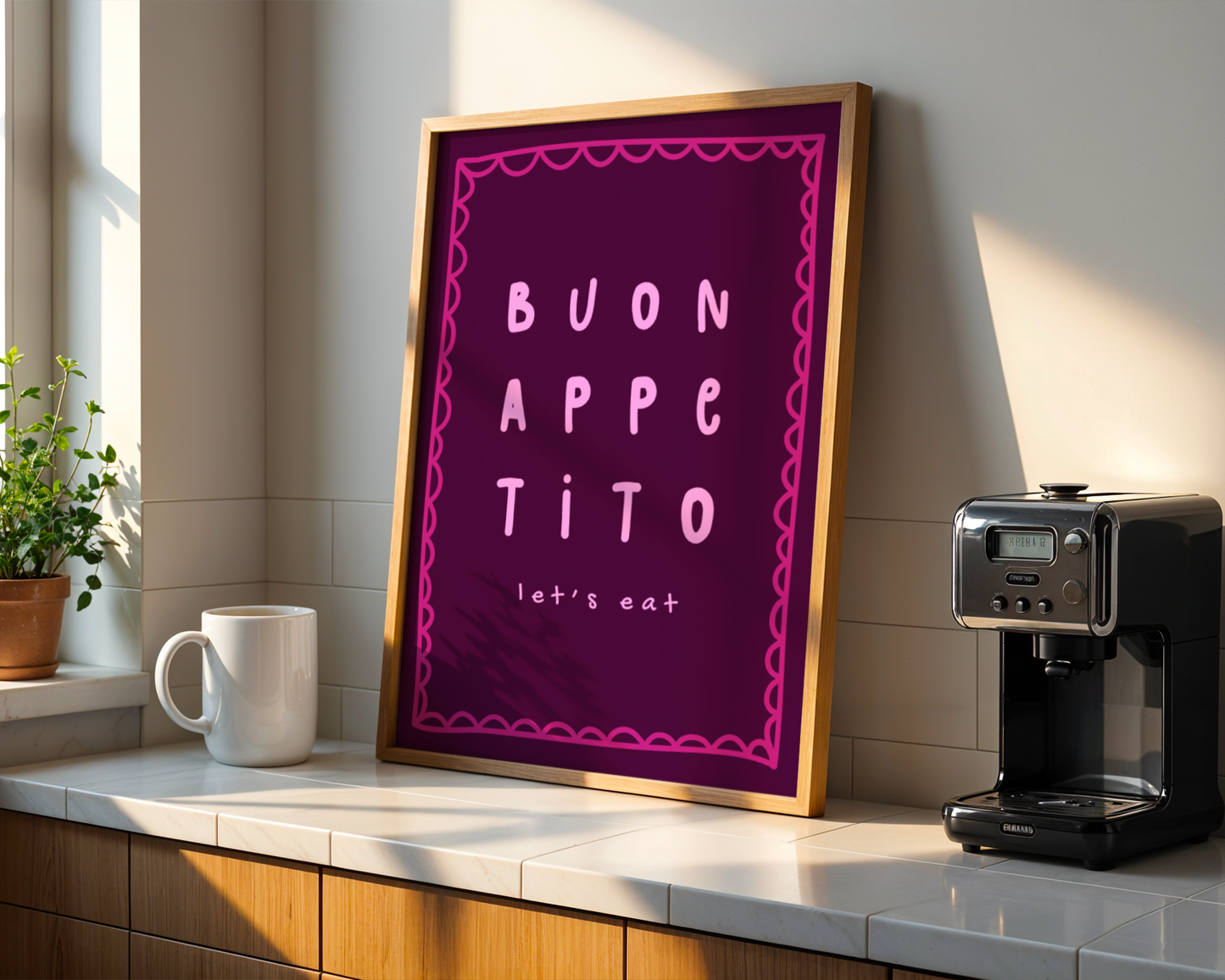 Buon Appetito, Let's Eat Magenta