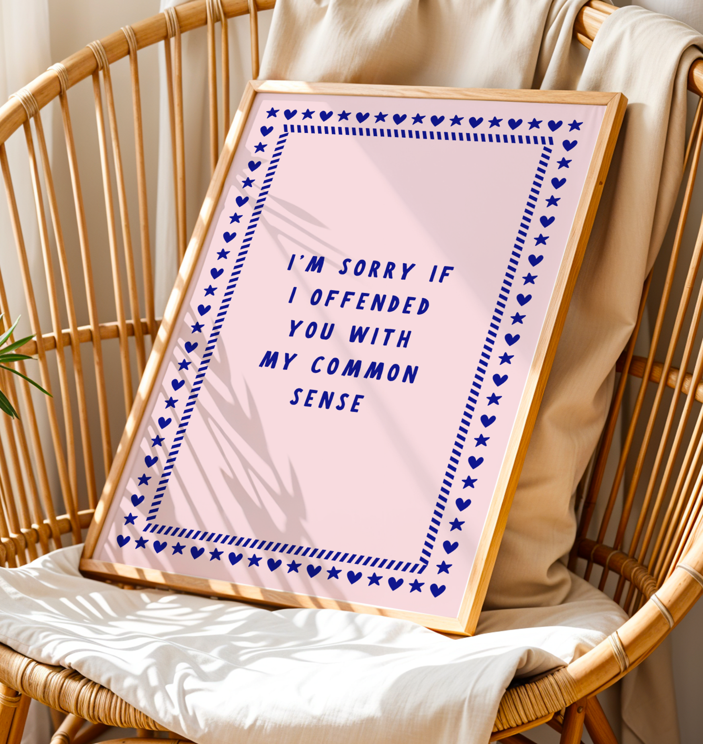 I'm Sorry if I Offended you with my Common Sense - Orchid