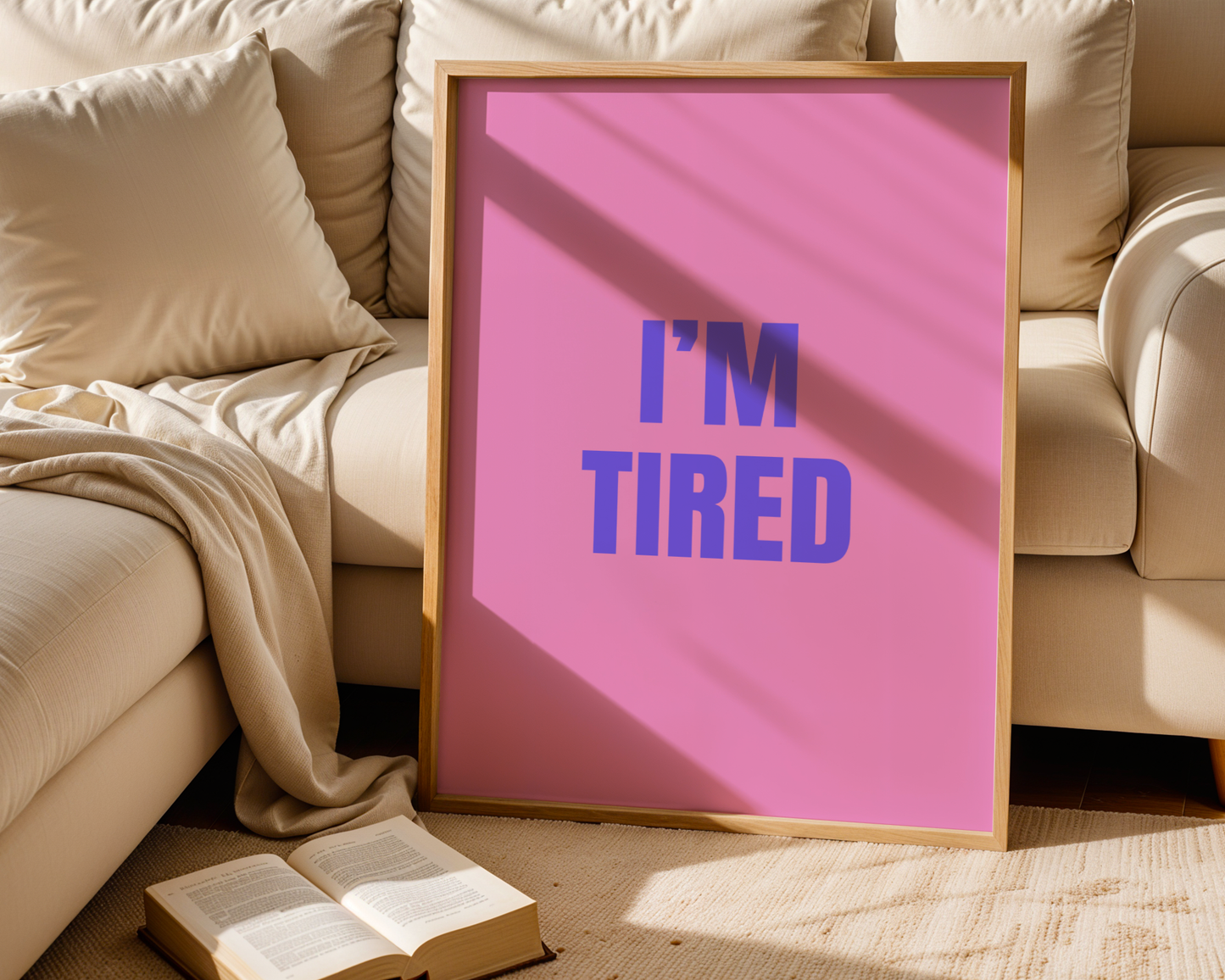 I'm Tired - Pink