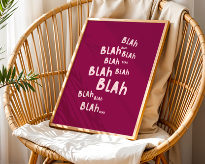 Blah Blah Magenta