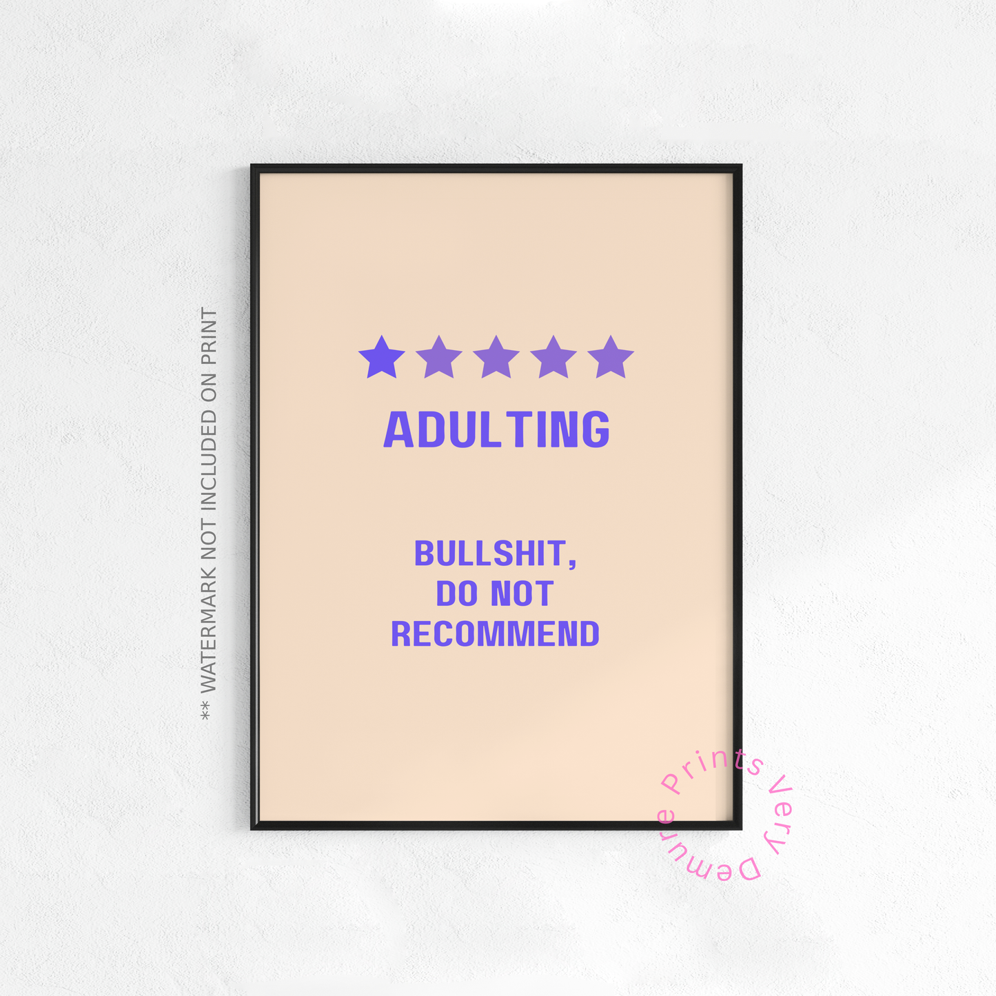 Adulting, Do Not Recommend