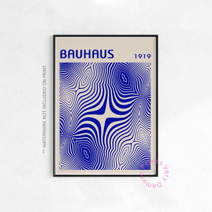 Bauhaus 03 - Bleu