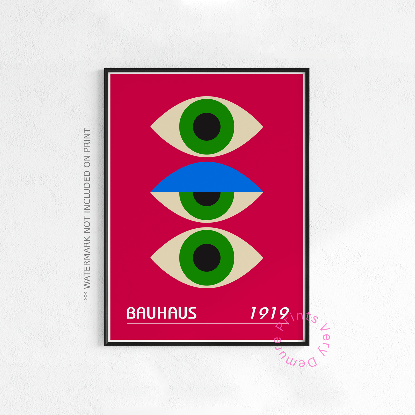 Bauhaus 10 - Rot