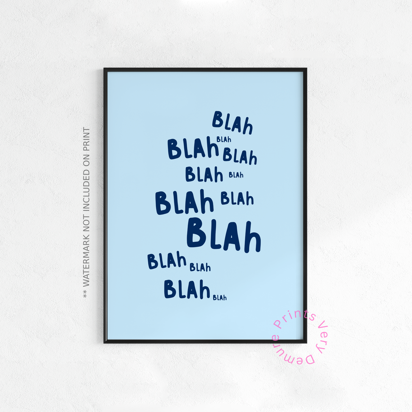 Blah Blah Blue