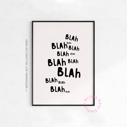 Blah Blah