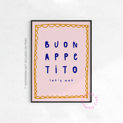 Buon Appetito