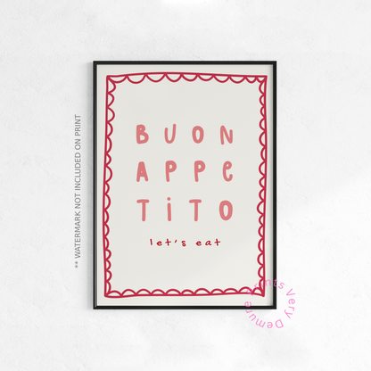 Buon Appetito