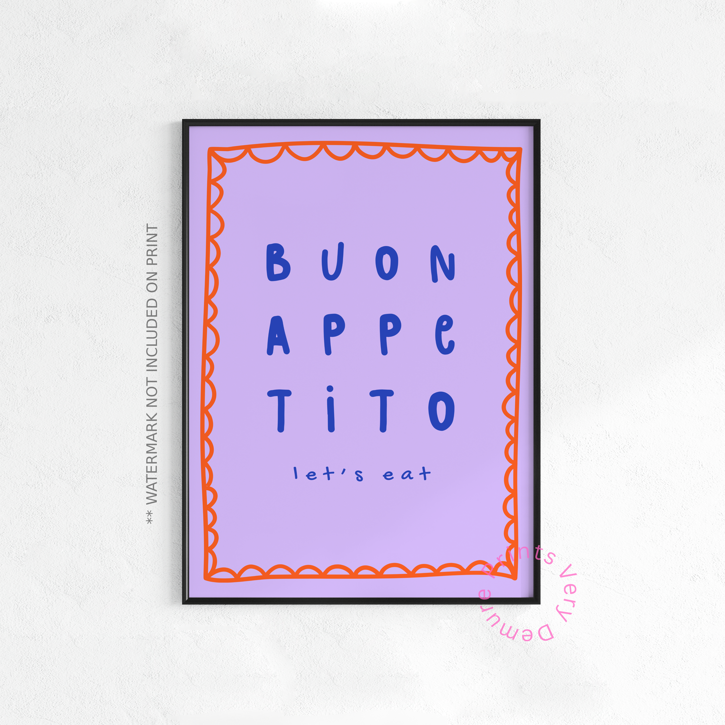 Buon Appetito, Let's Eat Purple