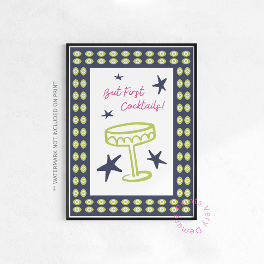 But First Cocktails, Green