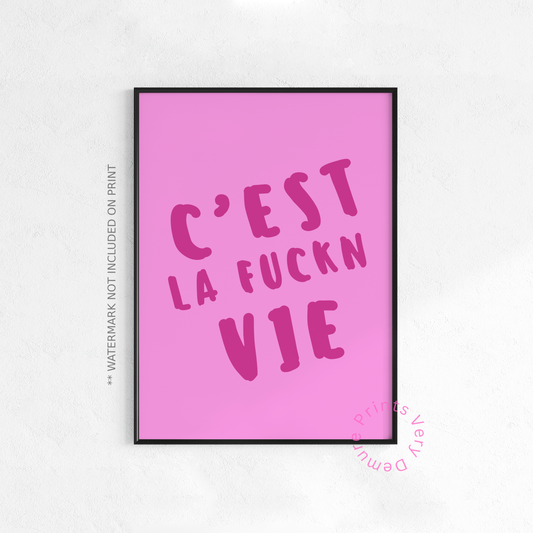 C'est la Fuckn Vie