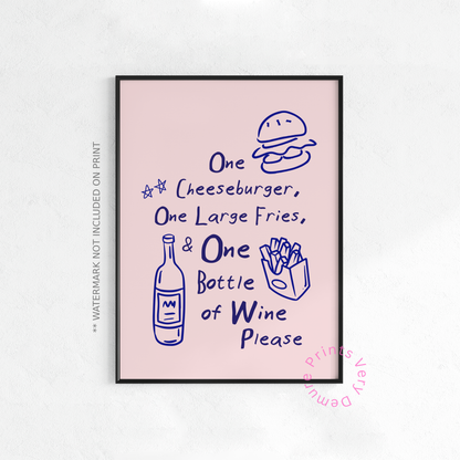 Cheeseburger Essentials - Orchid