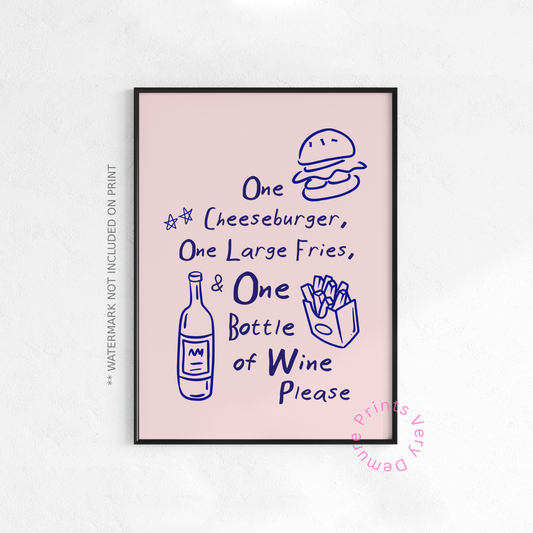 Cheeseburger Essentials - Orchid
