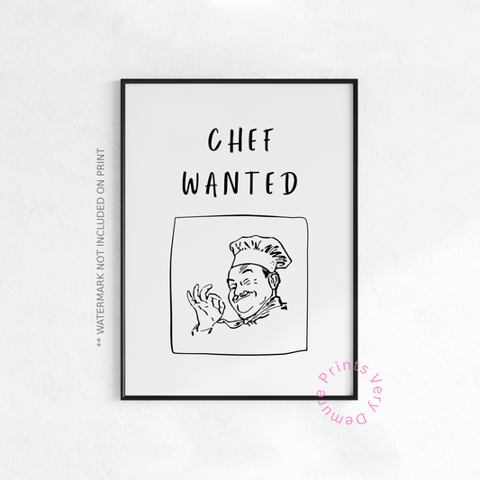 Chef Wanted