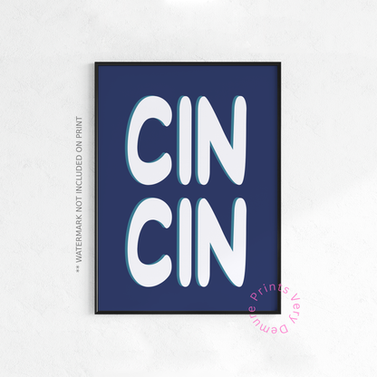 Cin Cin - Bleu