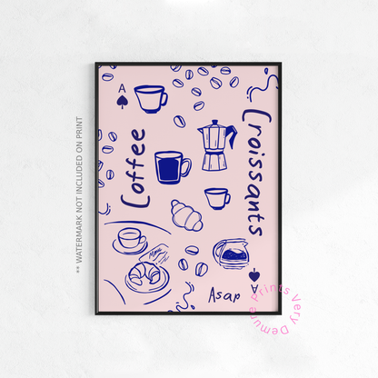 Café et croissants dès que possible - Orchid