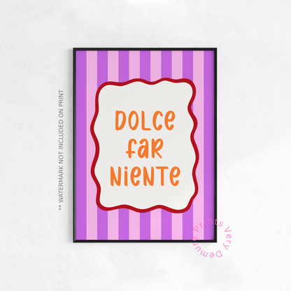Dolce Far Niente - Purple