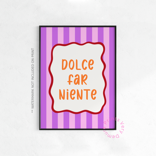 Dolce Far Niente - Purple
