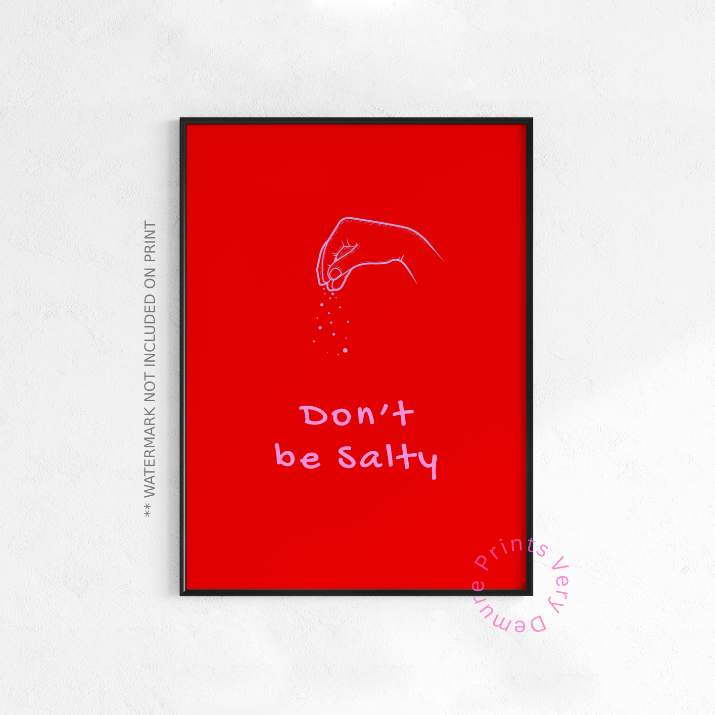 Don’t Be Salty