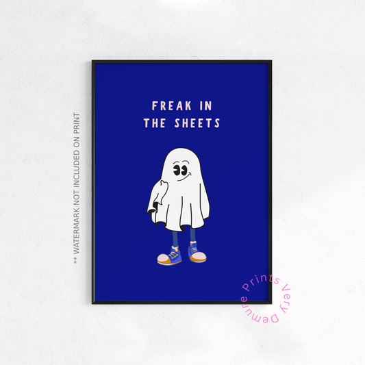 Freak in The Sheets - Navy Blue