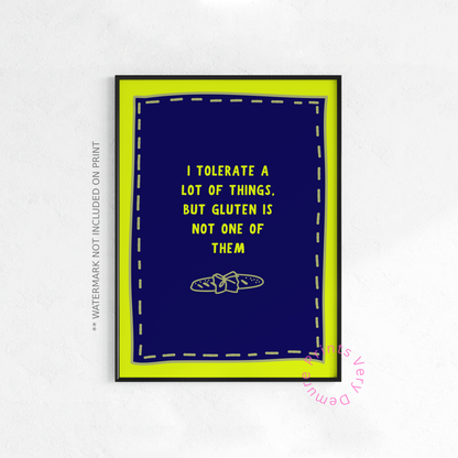 Gluten Intolerant