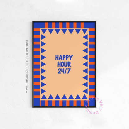 Happy Hour 24/7 - Blue Orange